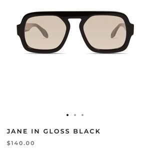 Gloss Black Sunglasses